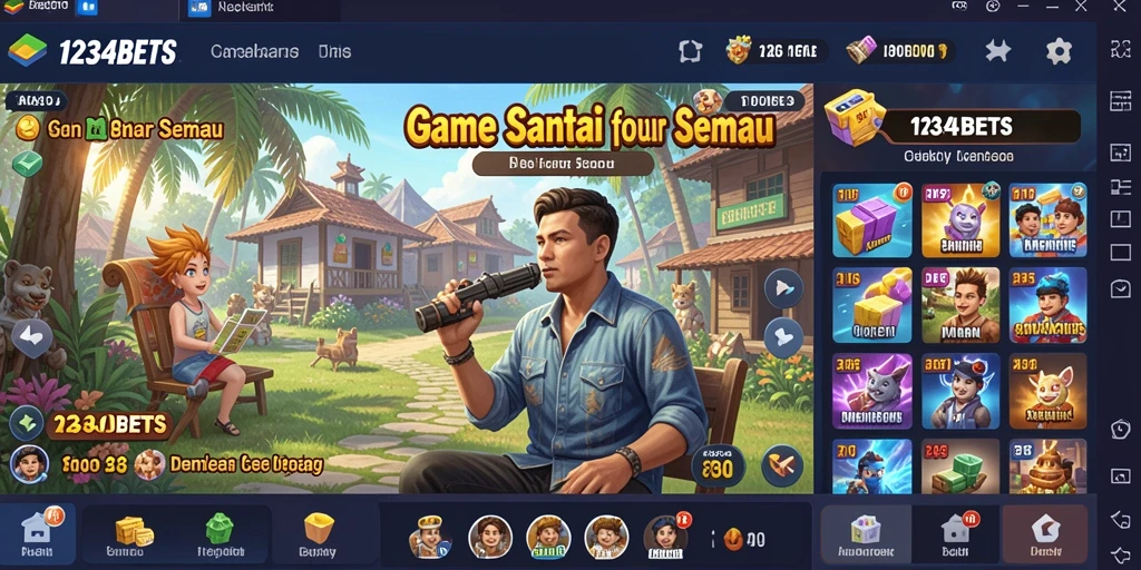 Tampilan gameplay seru dari 1234BETS yang menghibur.
