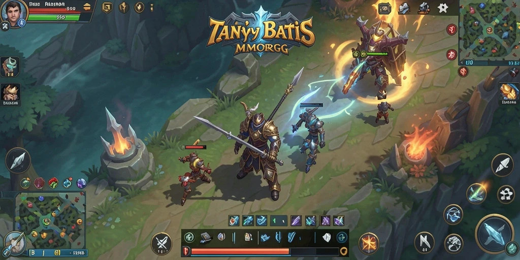 Screenshot gameplay dari <strong>8364</strong> menampilkan aksi seru di dunia MMORPG.