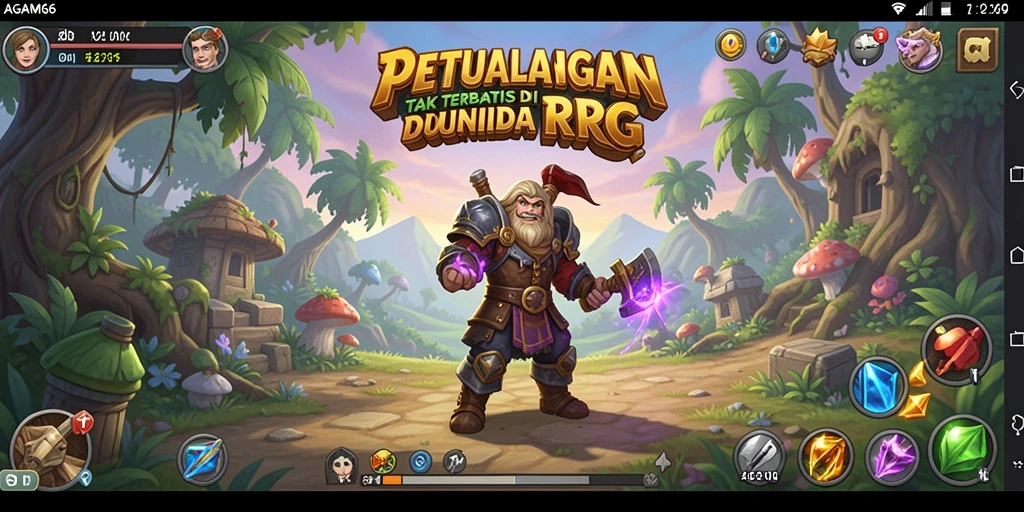 Tampilan gameplay AGAM66 yang memukau dan menantang dalam RPG.