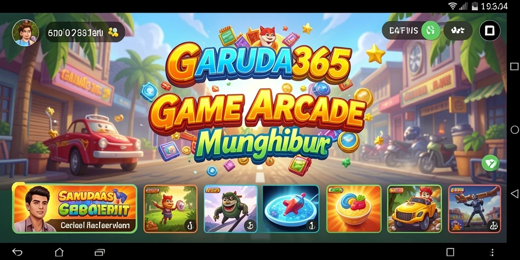 Screenshot gameplay GARUDA365 menampilkan aksi seru dan grafis yang dinamis.