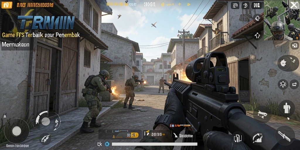 Tampilan gameplay INTERWIN menampilkan aksi seru dan grafis yang menakjubkan.