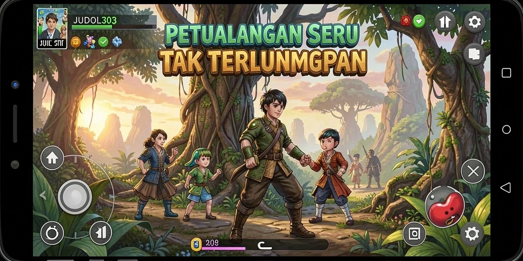 Screenshot gameplay JUDOL303 menampilkan aksi seru dalam petualangan.