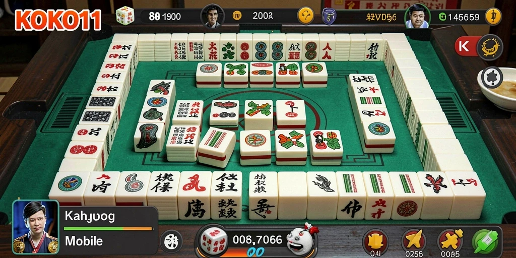 Tampilan gameplay KOKO11 yang seru dan menantang.