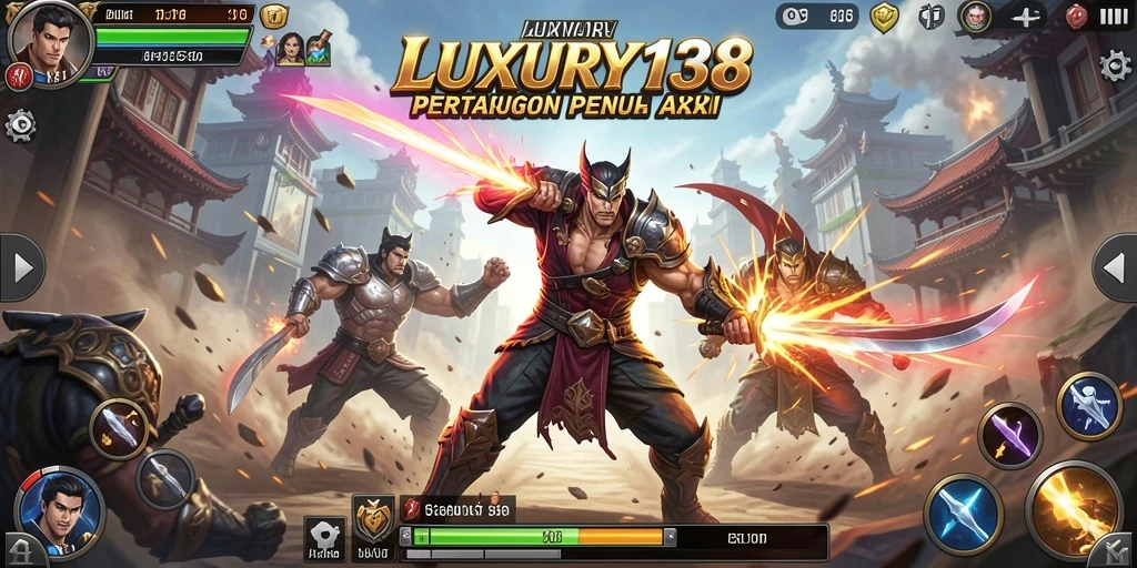 Gameplay seru dengan pertarungan epik di LUXURY138.