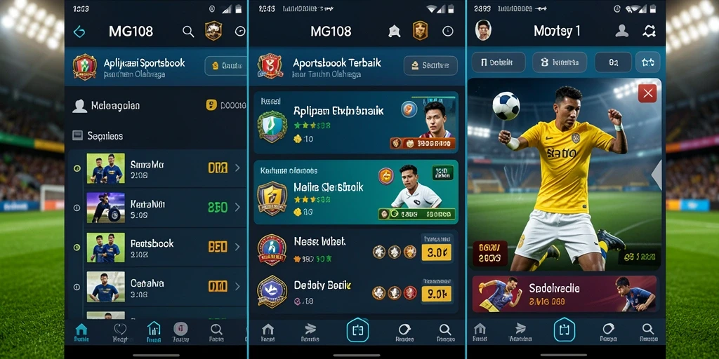 Gameplay seru dan mudah diakses di aplikasi Sportsbook MG108.