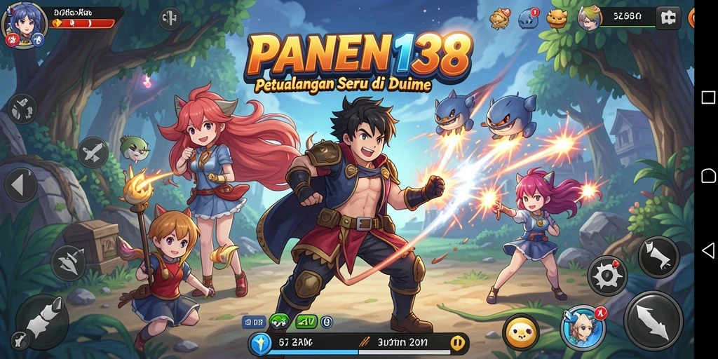 Screenshot menunjukkan aksi pertarungan epik dari <strong>PANEN138</strong>.