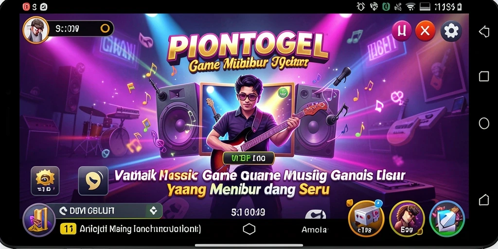 Gameplay menarik PIONTOGEL dengan antarmuka musik yang interaktif.