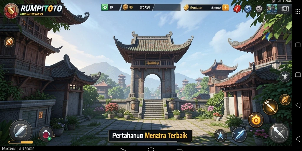 Gameplay RUMPITOTO yang seru dan menantang dalam Tower Defense.